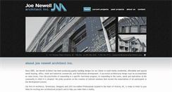 Desktop Screenshot of joenewellarchitect.com